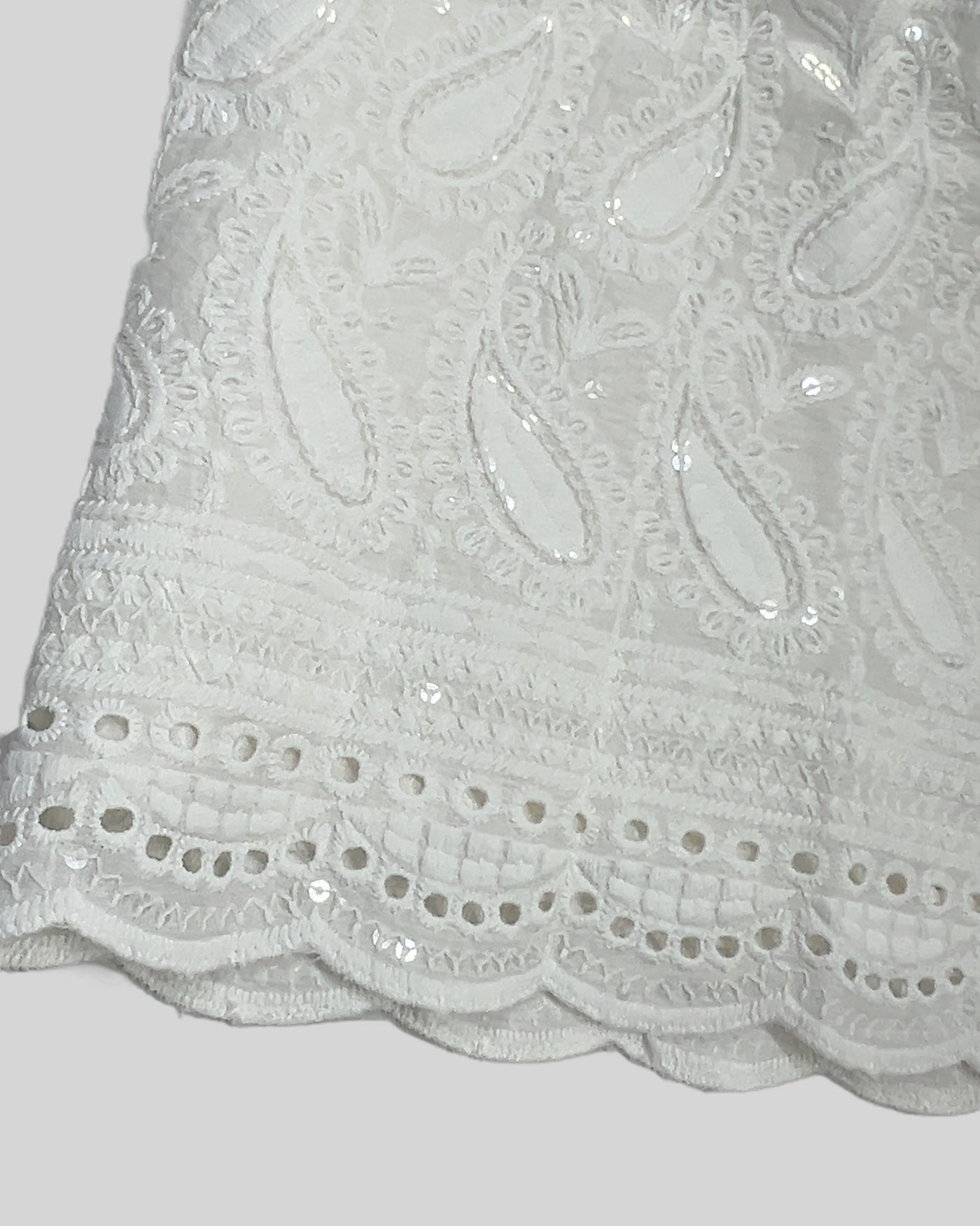 Pearl Ivory Anarkali Set