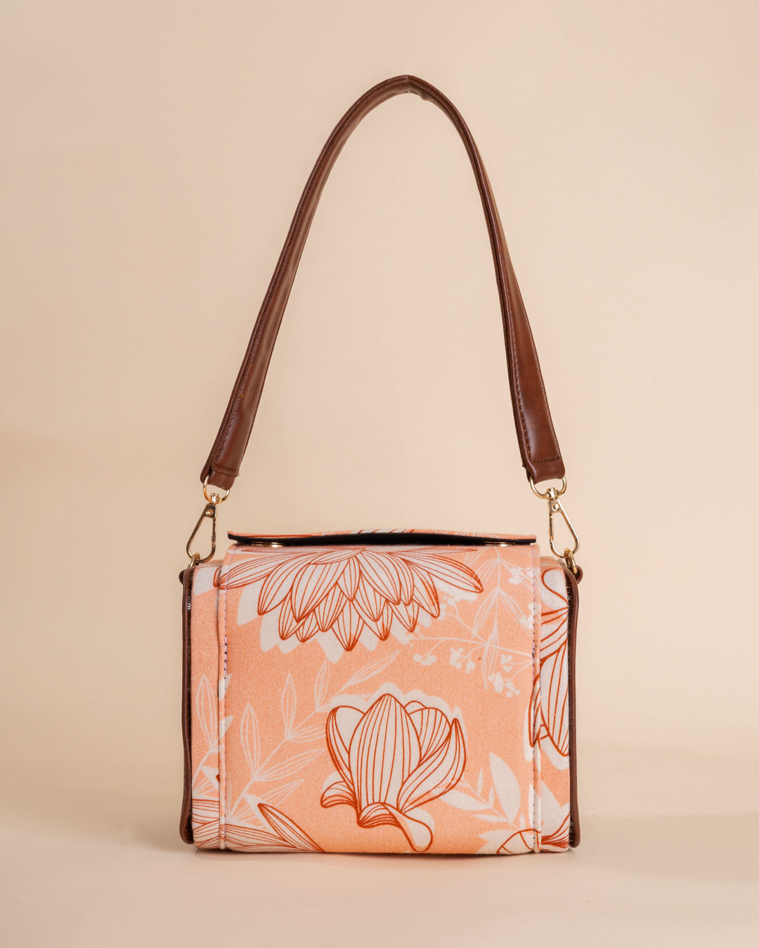 Lunaria Peach Satchel Bag