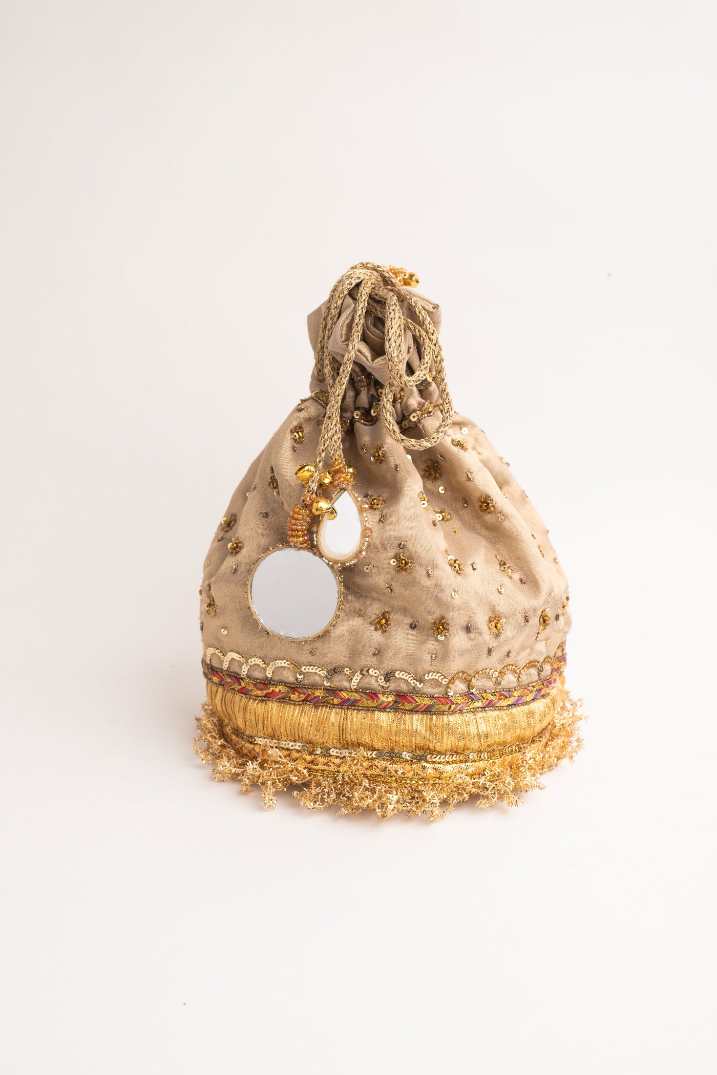 Naqaashi Beige Potli