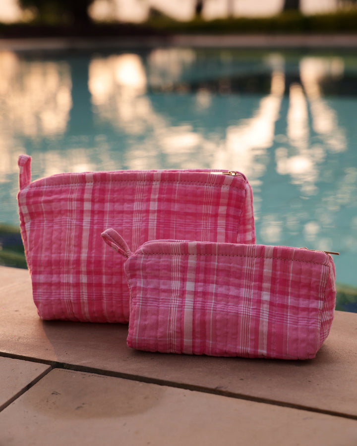 Fola Pink Pouch Bag