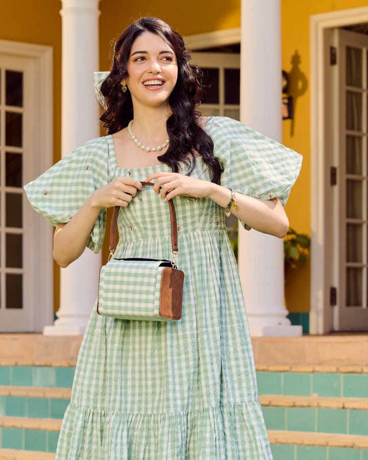 Sereya Sage Satchel Bag