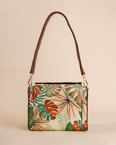 Wrenna Cream Satchel Bag