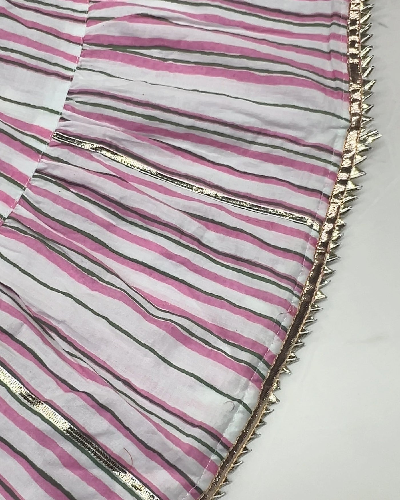 Tickled Pink Handblock Sharara Set