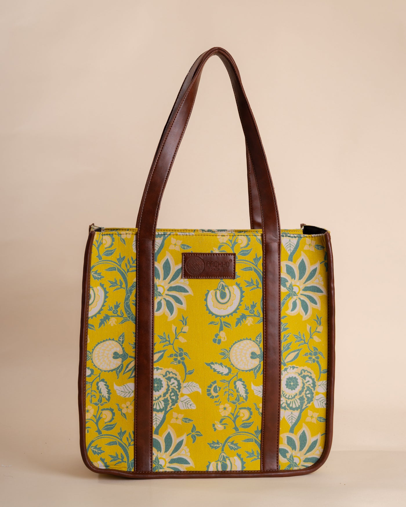 Sunflower Trails Yellow Tote Bag