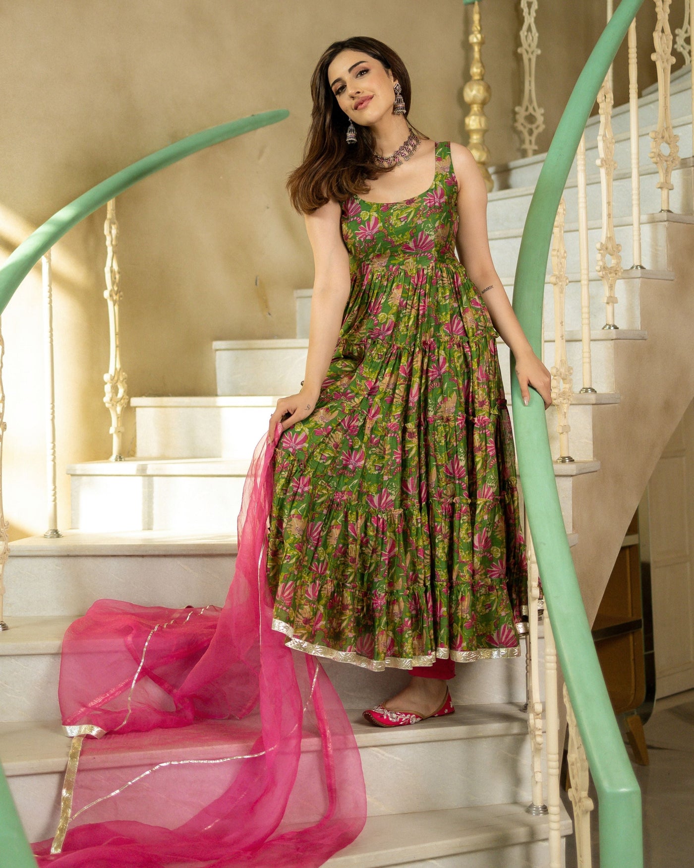 Sadabahaar Chanderi Dupatta