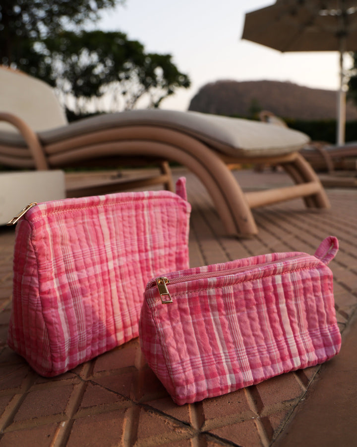 Fola Pink Pouch Bag