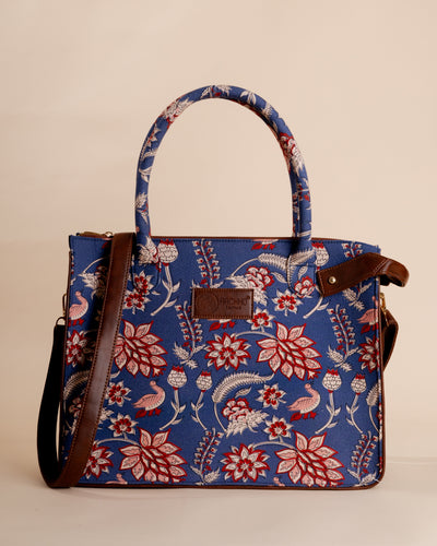 Orya Blue Shoulder Bag