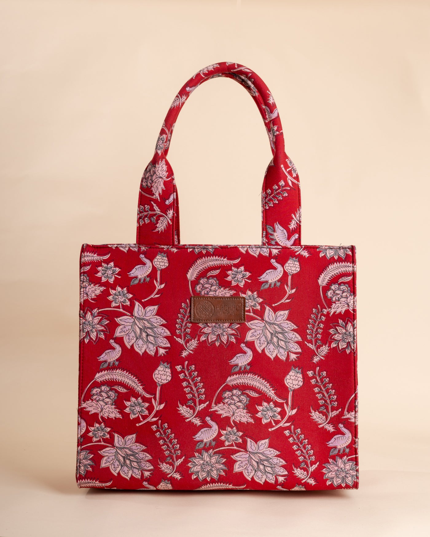 Ember Red Tote Bag