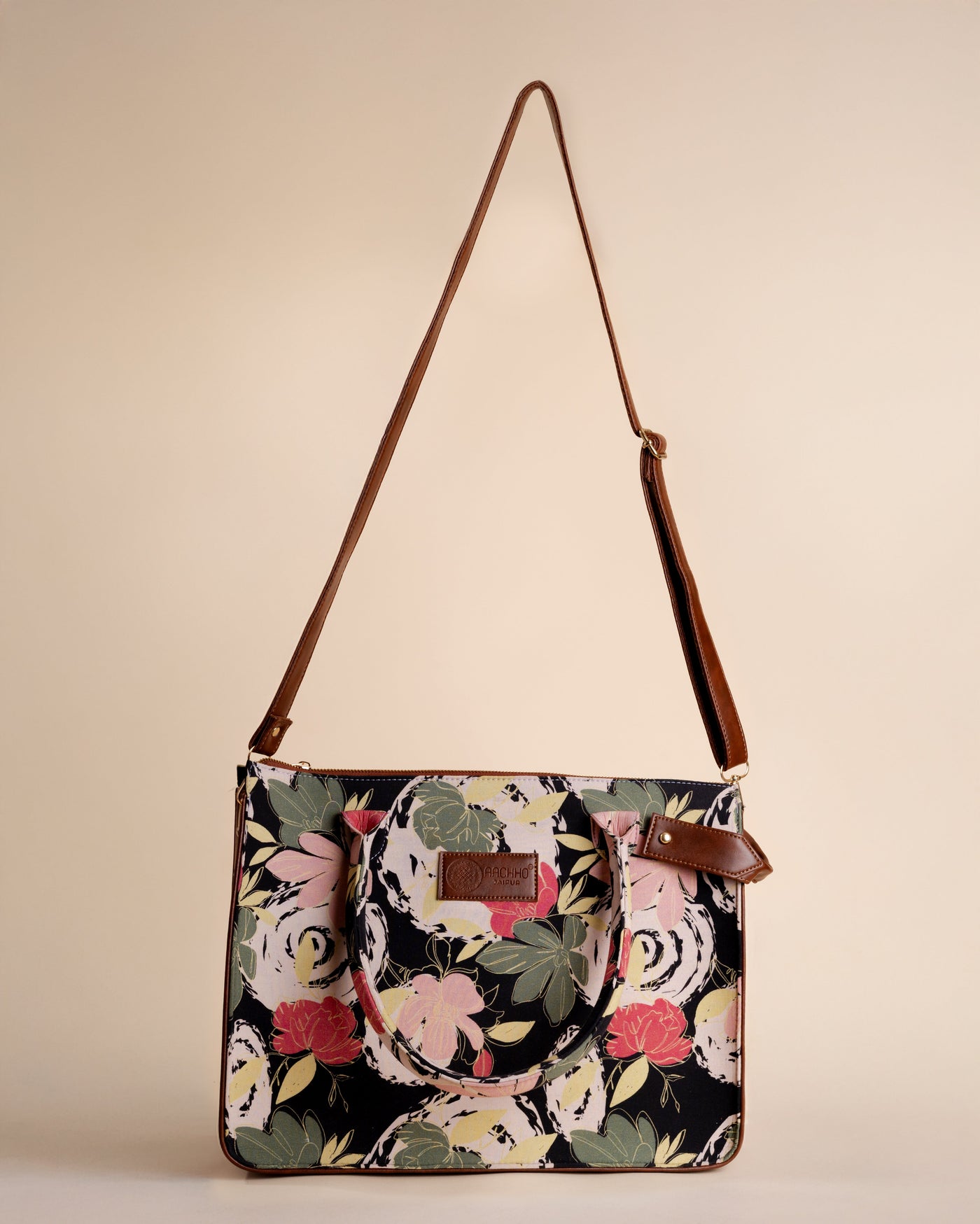 Poppy Pop Black Shoulder Bag