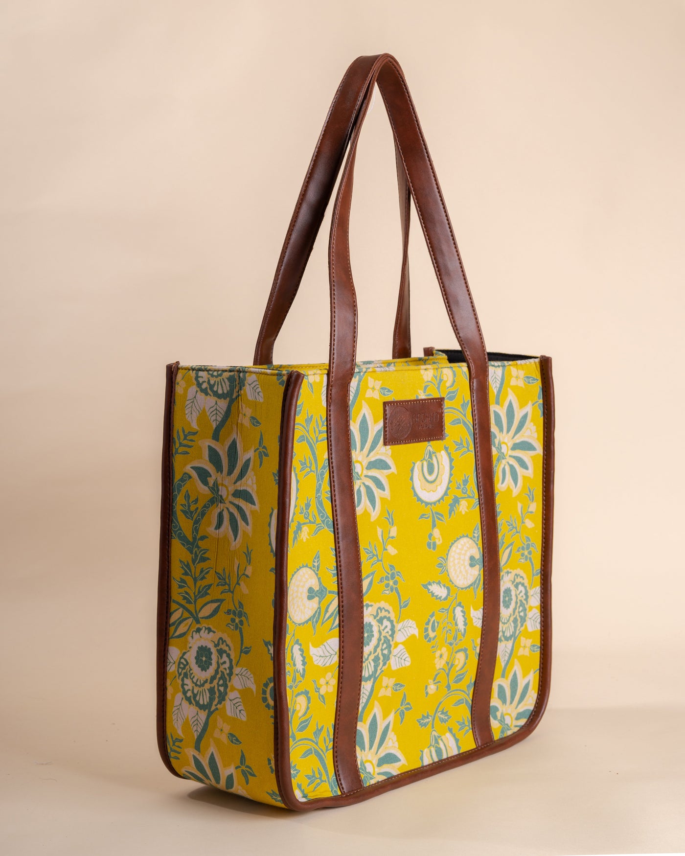 Sunflower Trails Yellow Tote Bag