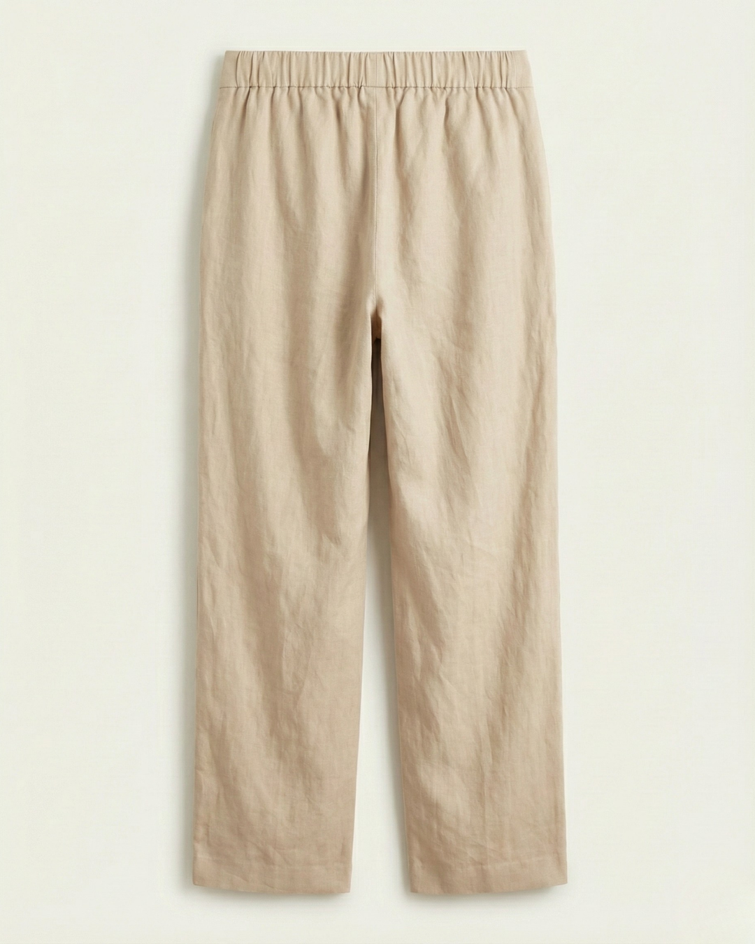 Zareen Dark Blue Cotton Flex Straight Pants