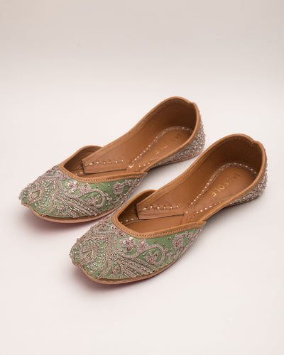 Taabir Sage Handcrafted Jutti