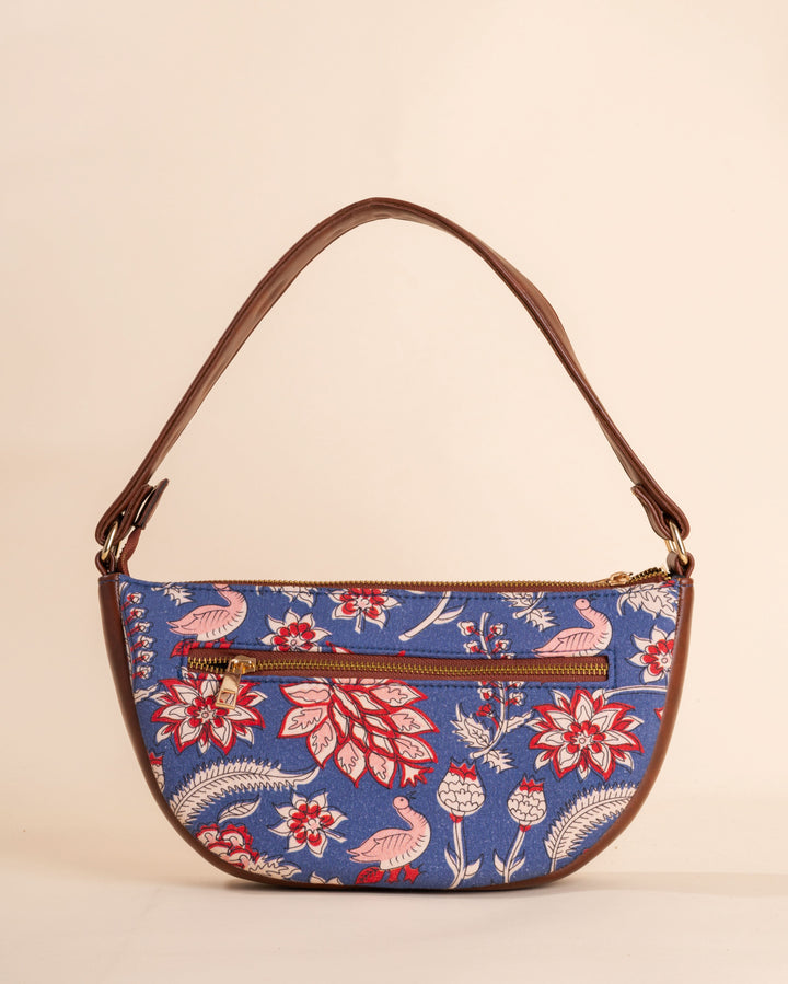 Bloomveil Blue Fanny Bag