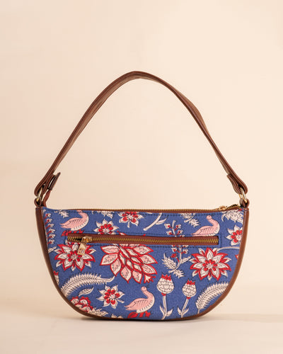 Bloomveil Blue Fanny Bag