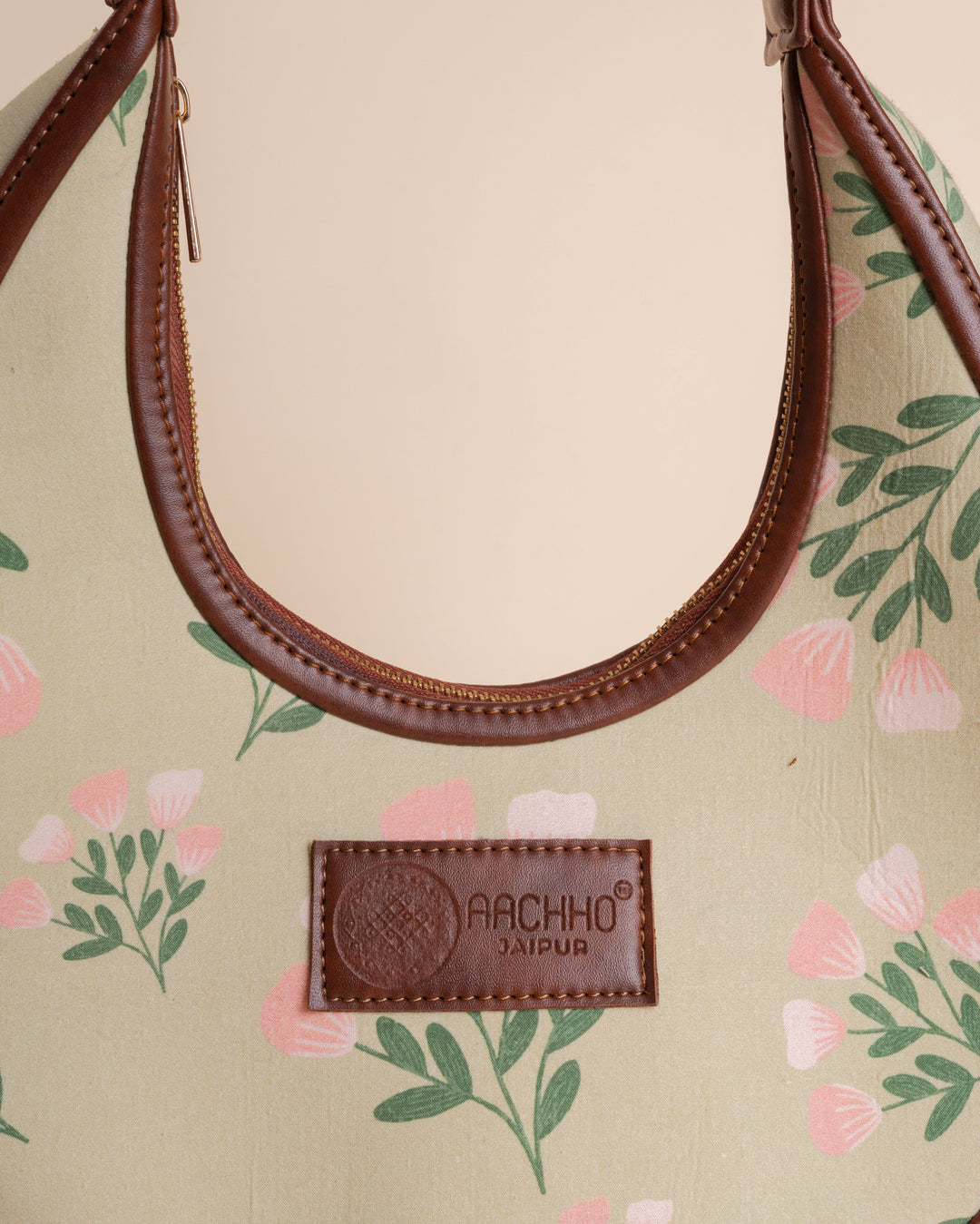 Buttercup Bliss Green Half Moon Bag