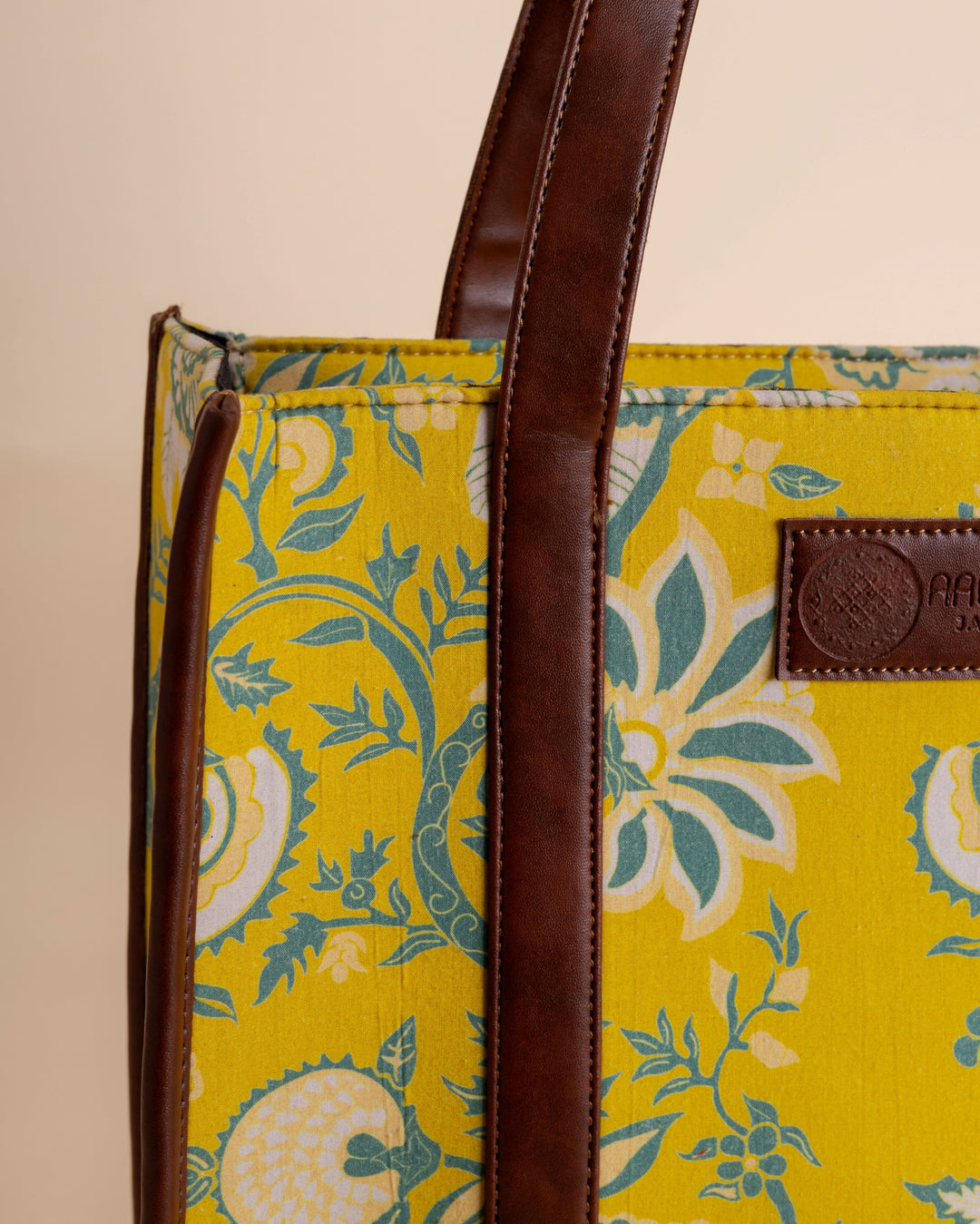Sunflower Trails Yellow Tote Bag