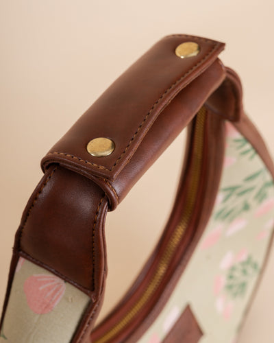 Buttercup Bliss Green Half Moon Bag