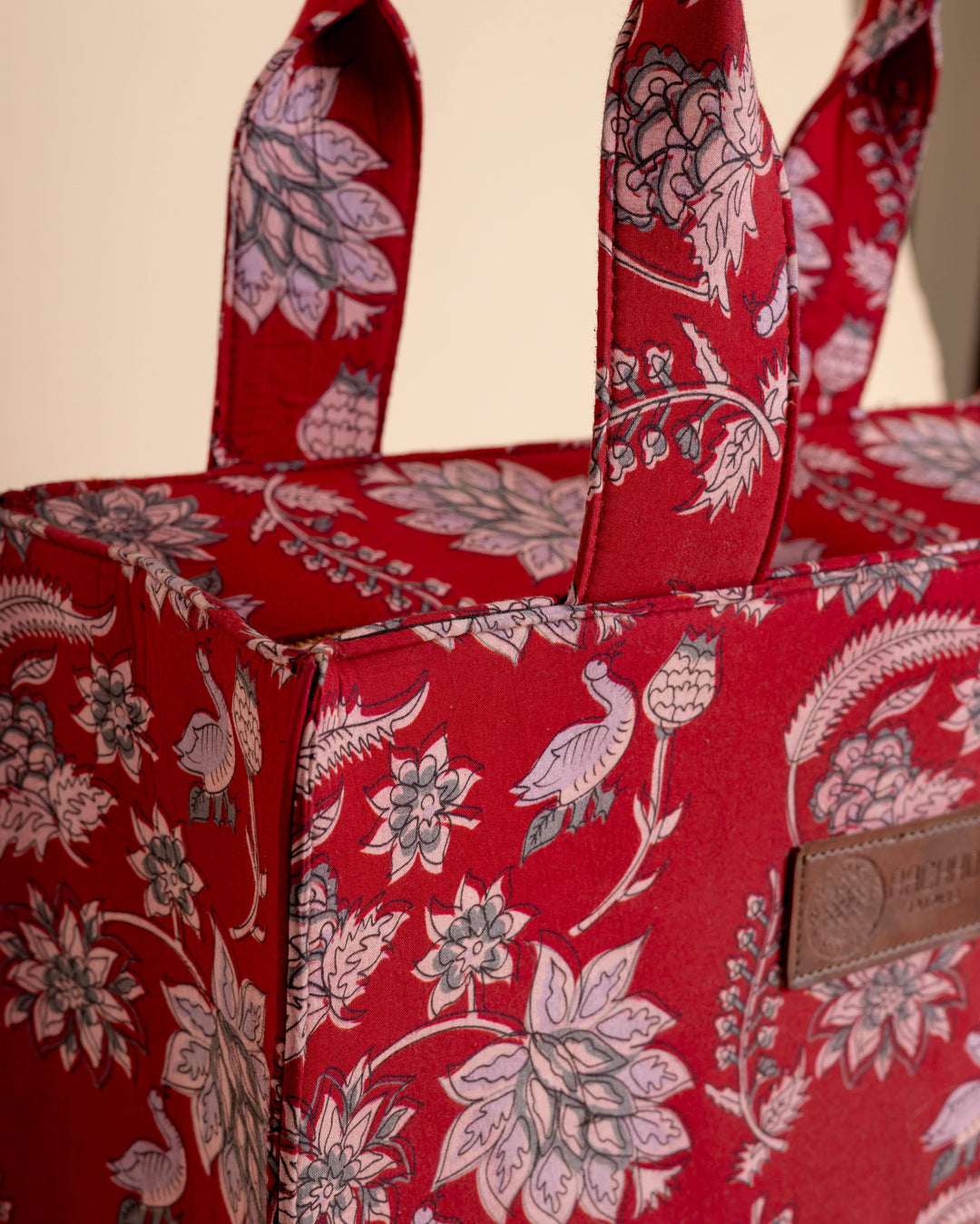 Ember Red Tote Bag