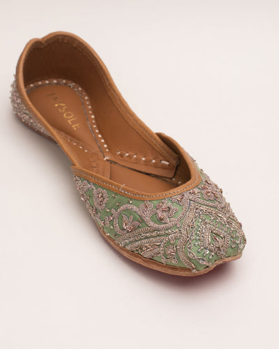Taabir Sage Handcrafted Jutti