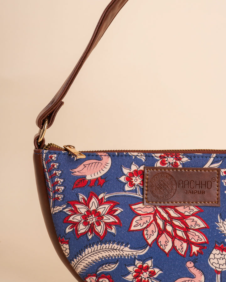 Bloomveil Blue Fanny Bag
