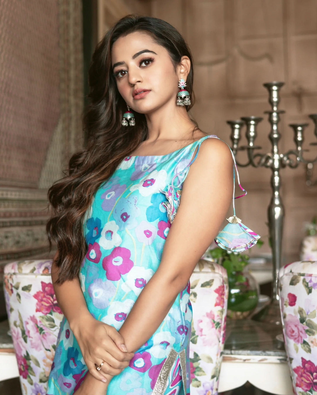 Dizi Chanderi Sharara Set