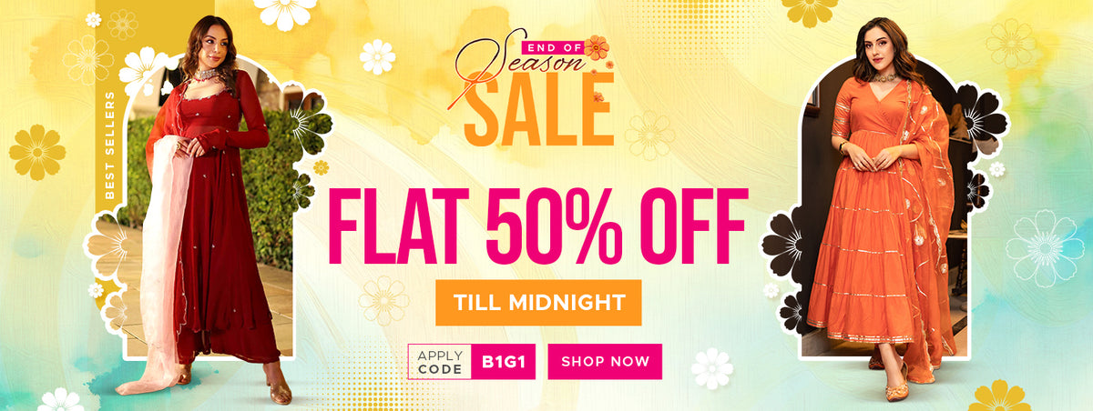 FLAT 50% OFF
