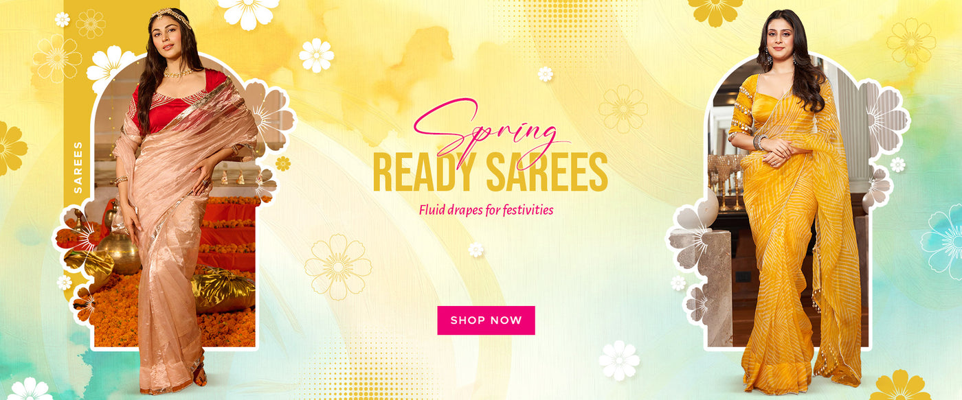 Ethnic Wear - Buy Indian Ethnic Wear for Women & Girls Online - Aachho