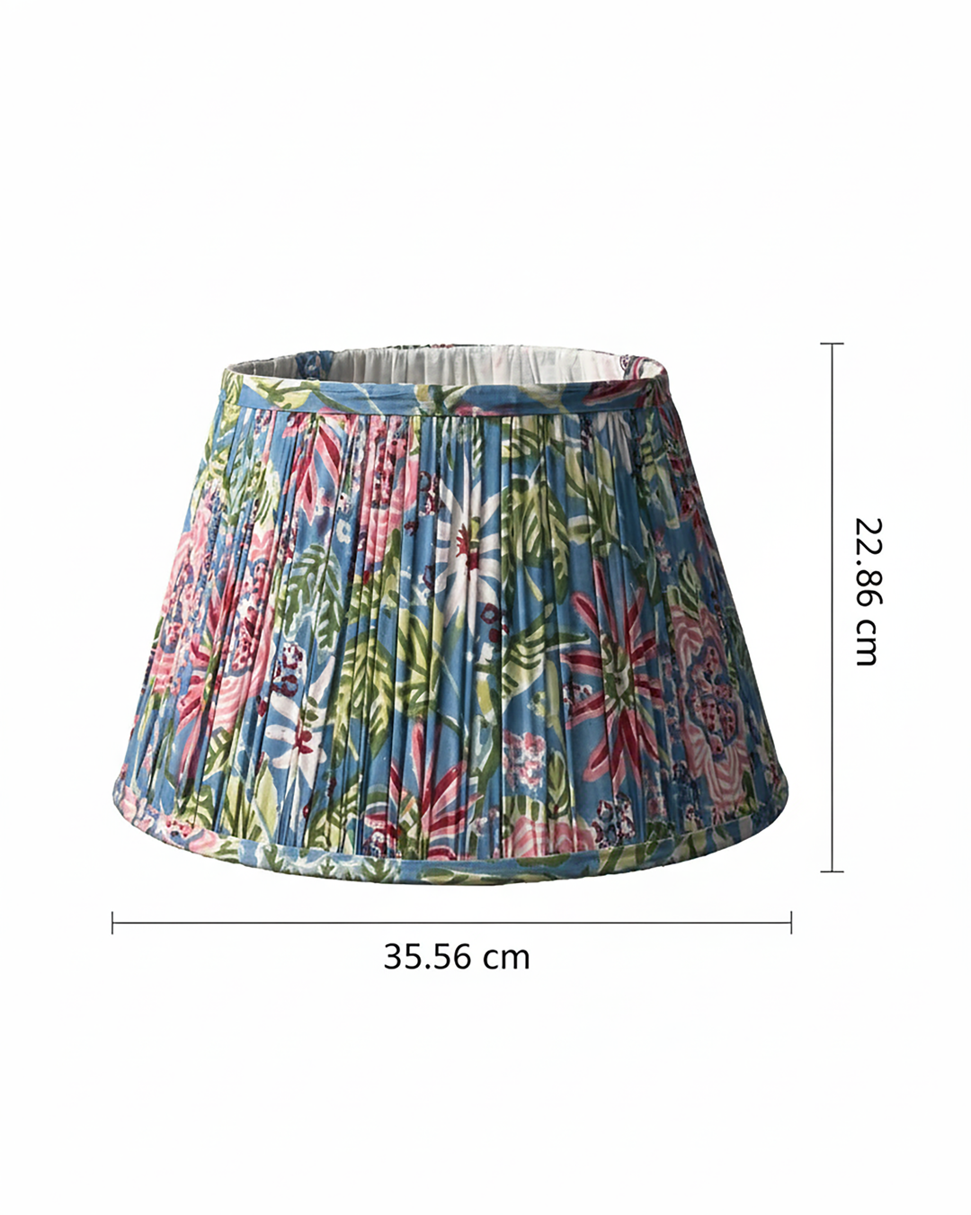 Flower Fairy Handblock Circular Lampshade