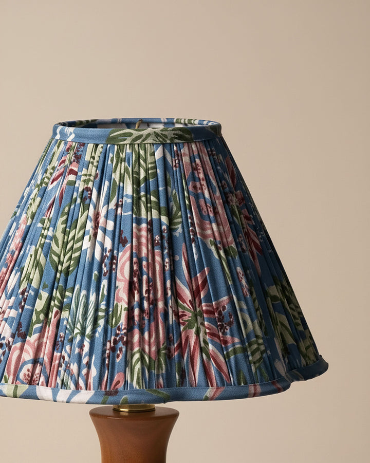 Flower Fairy Handblock Scallop Lampshade