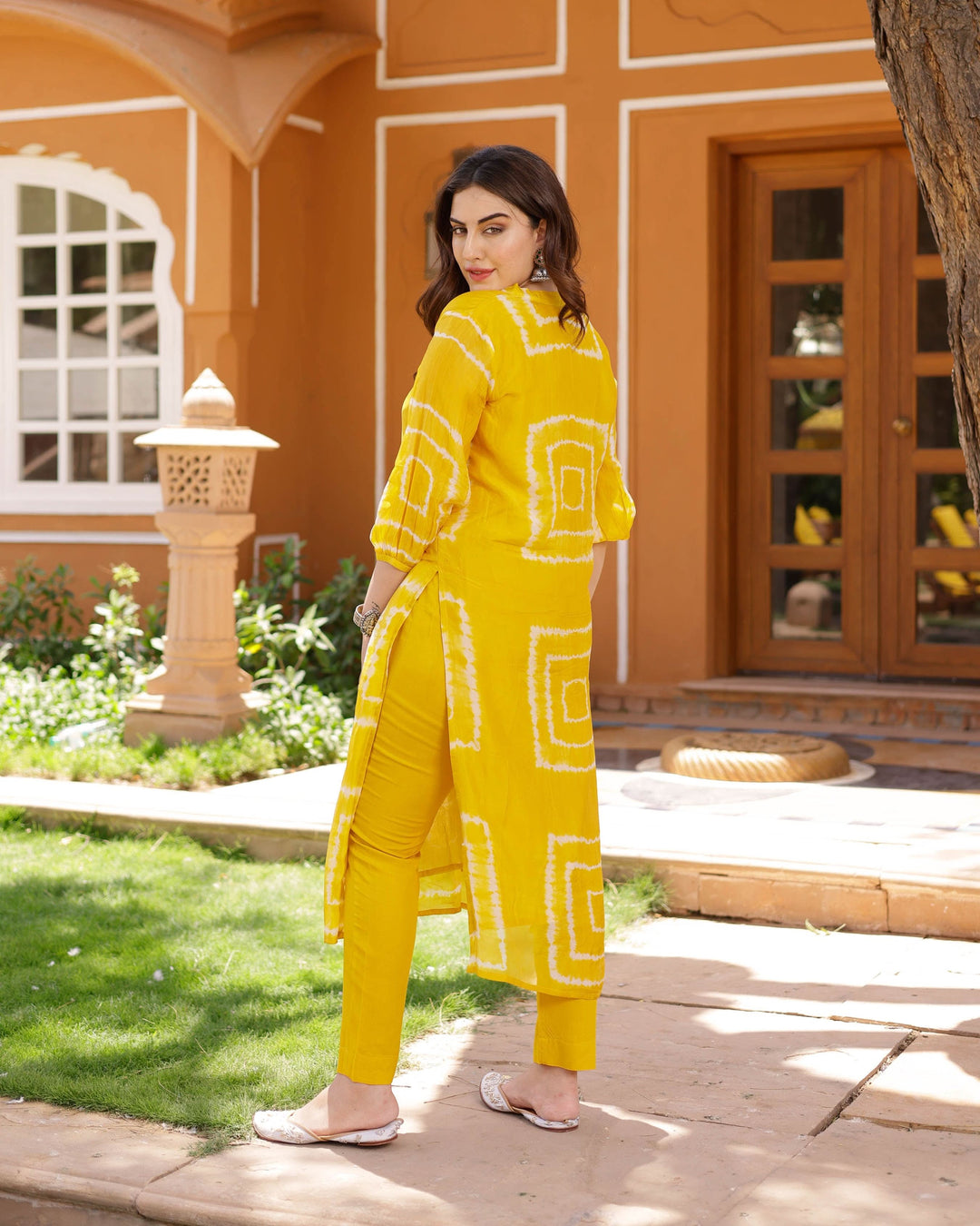 Chloe Silk Tie &amp; Dye Kurta Set