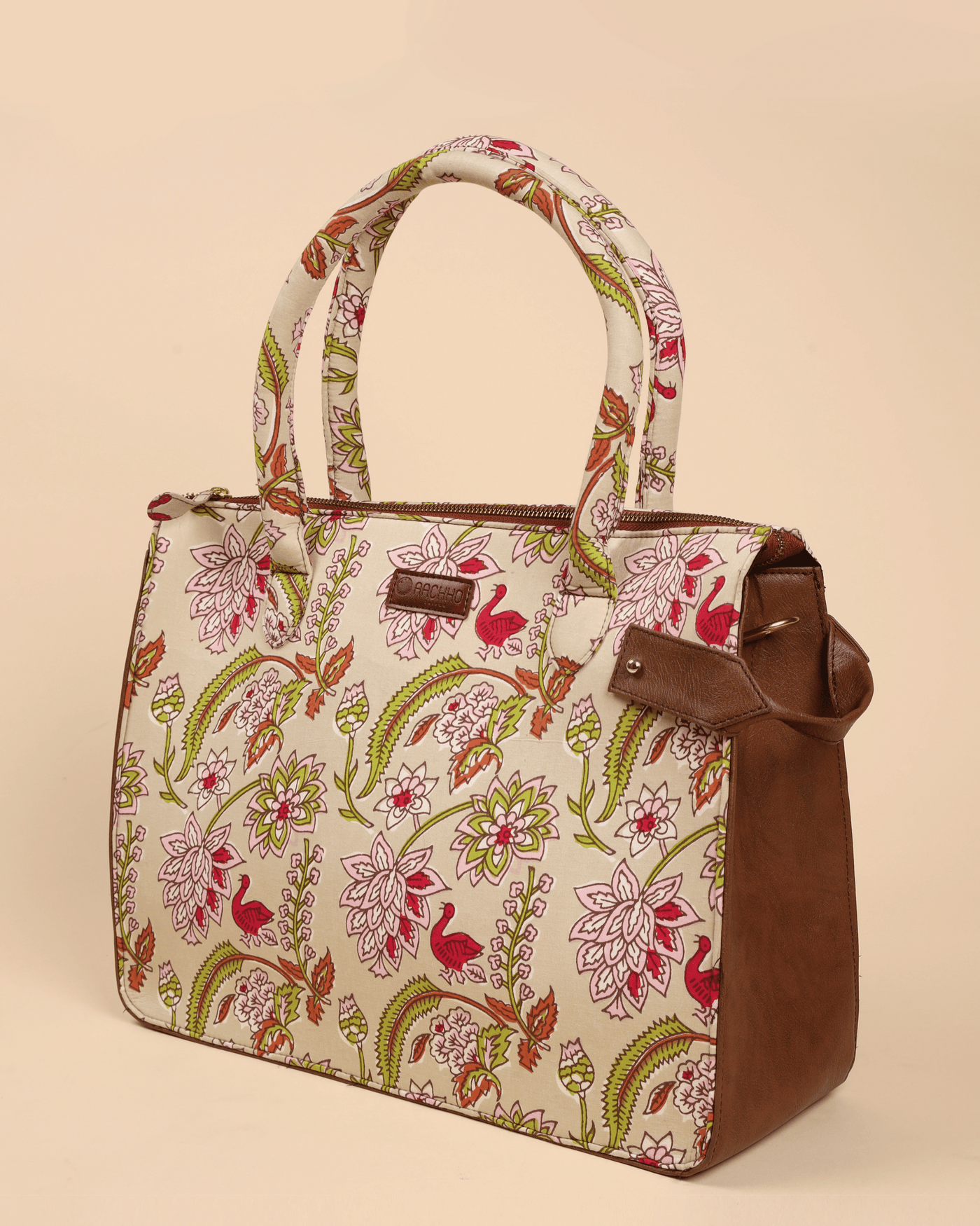 Sunlit Sands Handblock Shoulder Bag