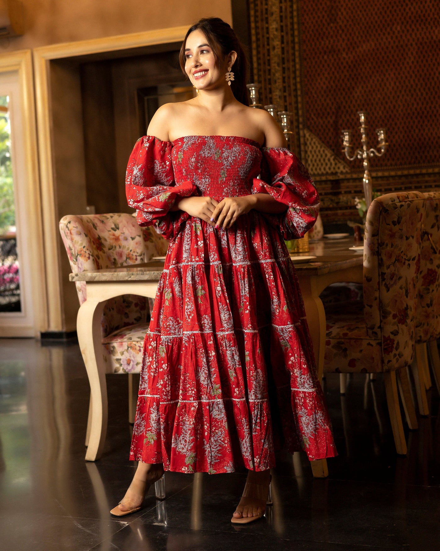 Helia floral dress hot sale