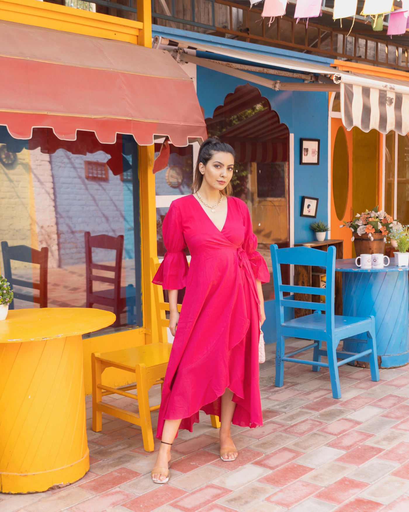 Pink Sanguine Cotton Dress