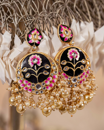 Buy Meenakari earrings online for women and girls at wholesale price