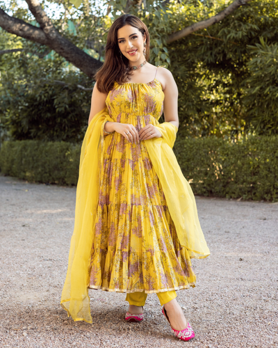 Haldi top simple dress