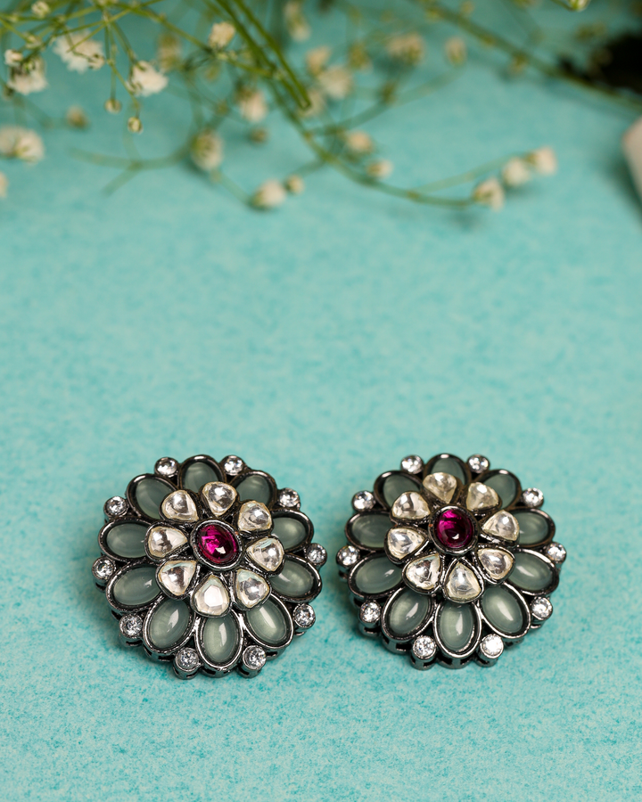 Moon Rock Handcrafted Earrings