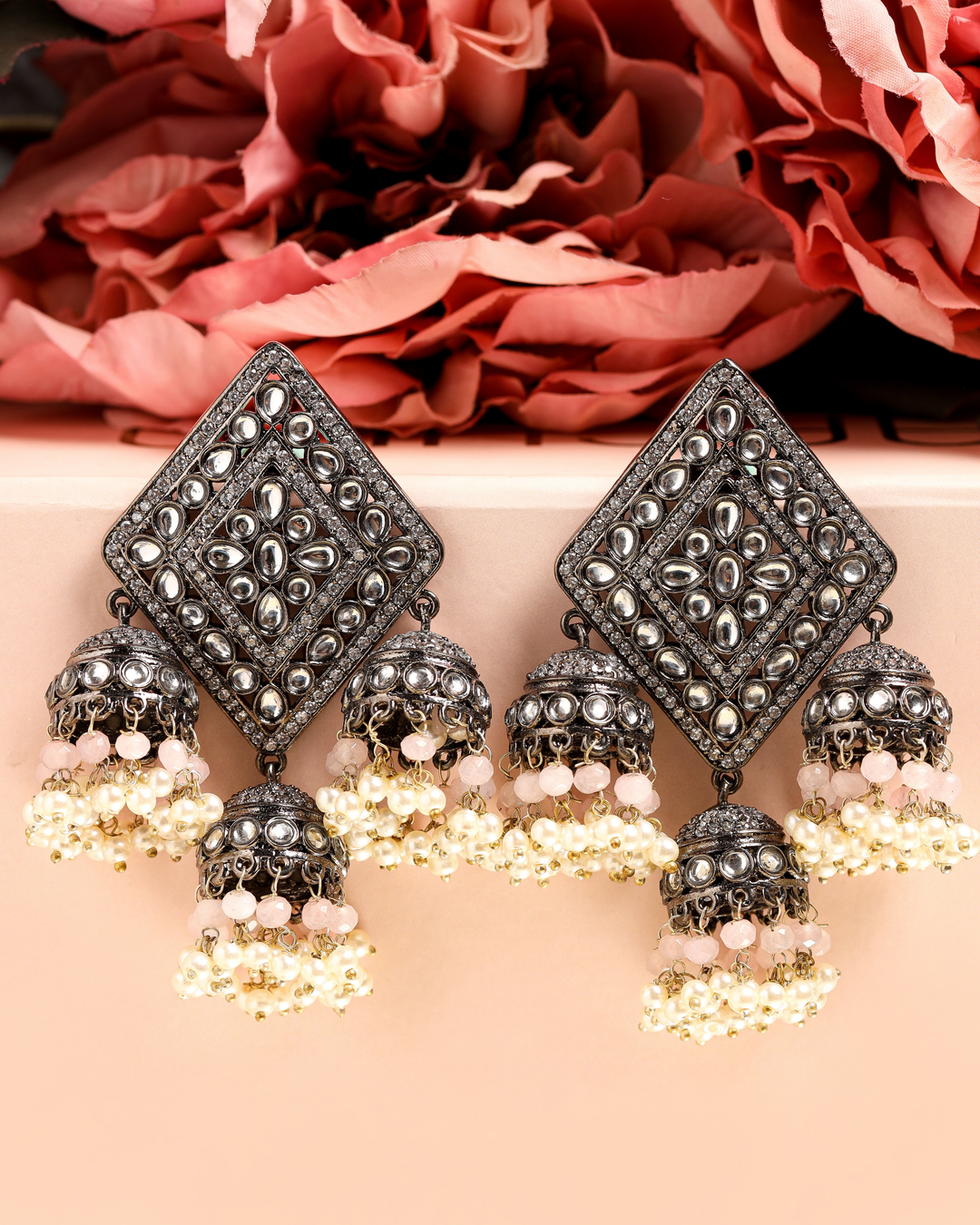 Cannoli Cream Handcrafted Earrings
