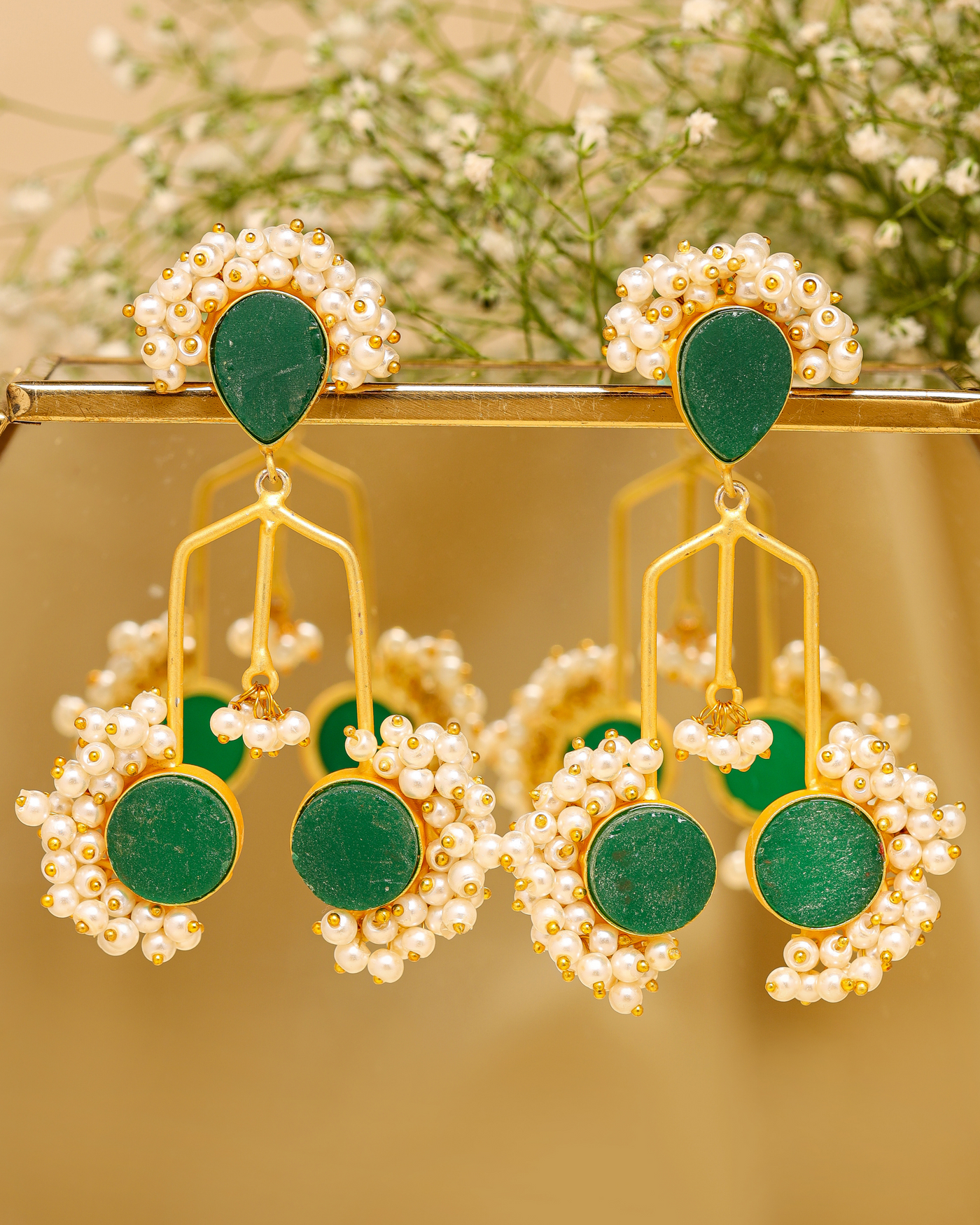 Handcrafted earrings on sale