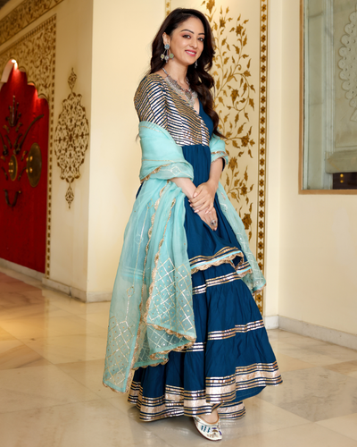 Gota patti 2025 anarkali suits