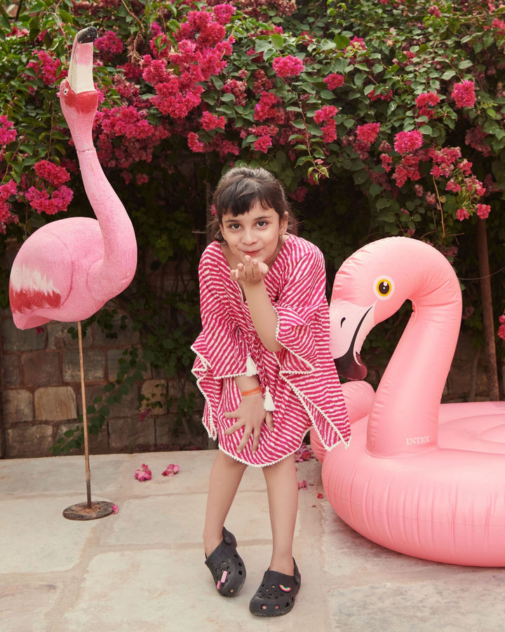 Laguna Tie &amp; Dye Cotton Kaftan