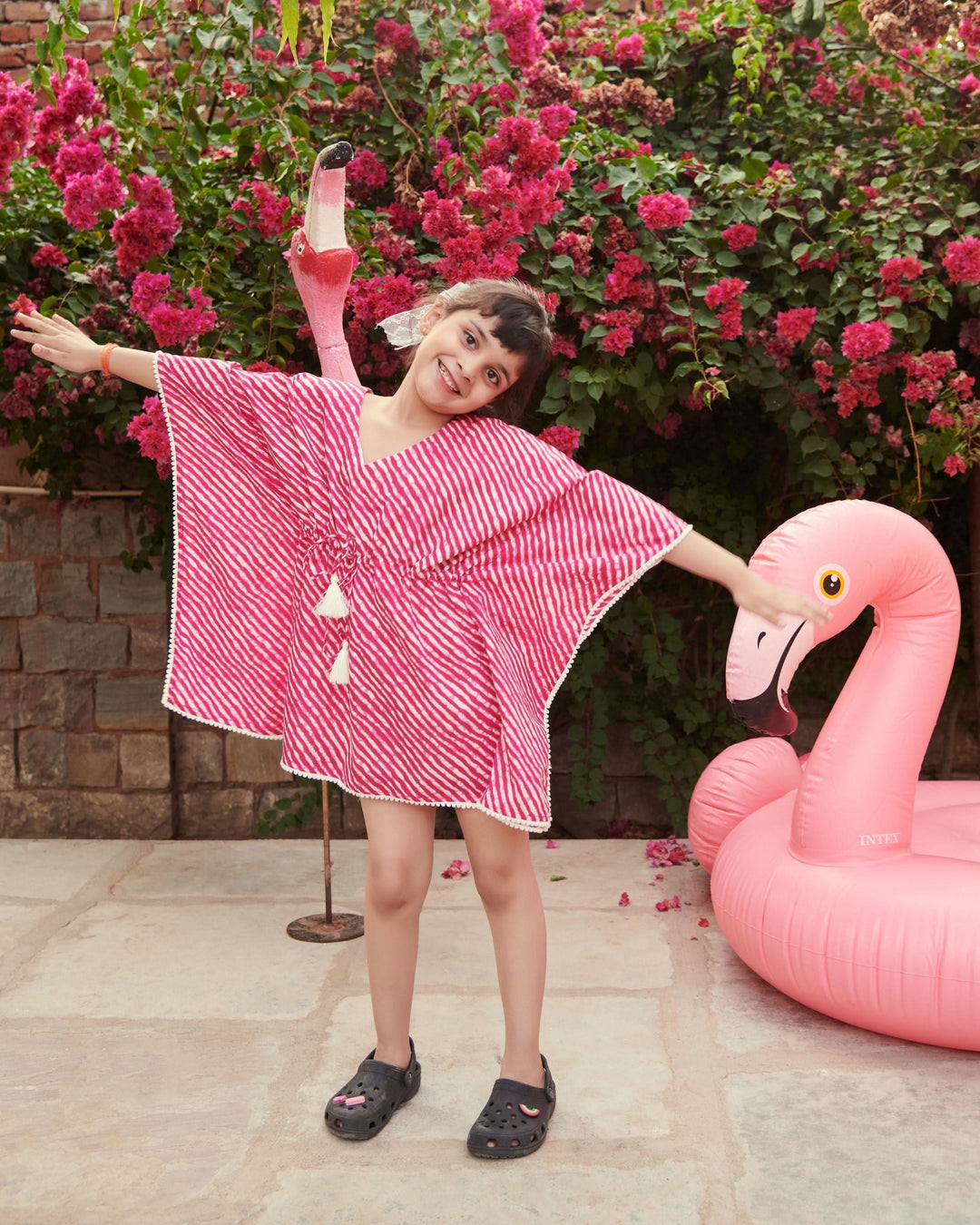 Laguna Tie &amp; Dye Cotton Kaftan