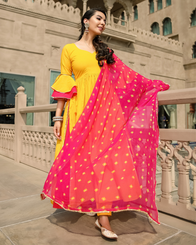 Yellow Suit Sets Buy Yellow Salwar Suits Online in India Best