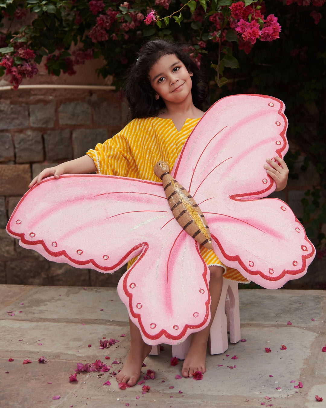 Lemonade Tie &amp; Dye Cotton Kaftan