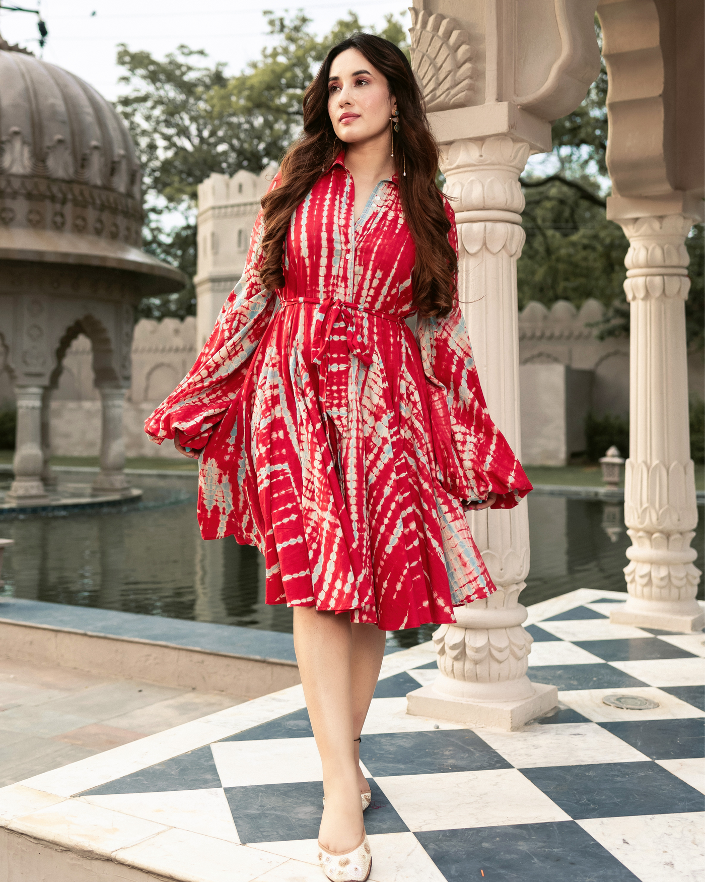 Shibori best sale print dresses