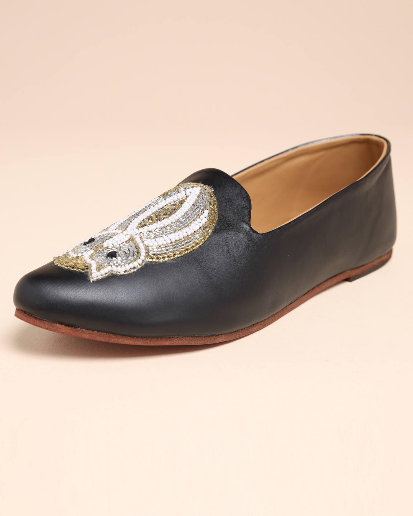 Baritone Black Handcrafted Loafers