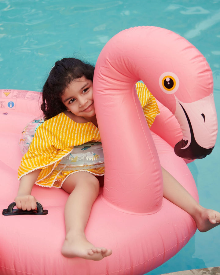 Lemonade Tie &amp; Dye Cotton Kaftan