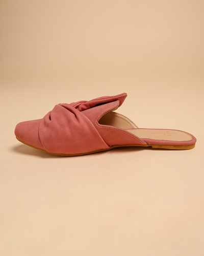 Winterberry Knoted Mules