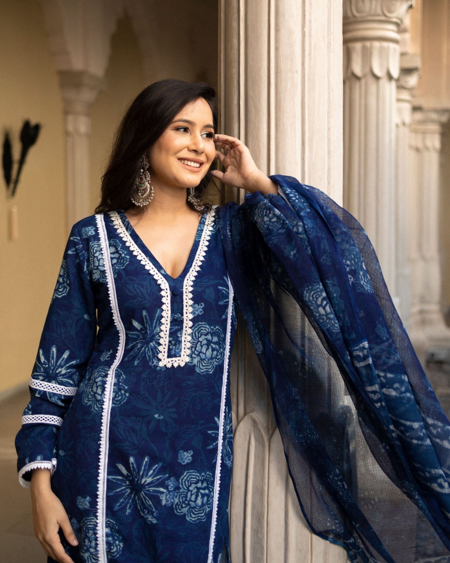Buy Rithwik Handblock Suit Set online in India at Best Price | Aachho