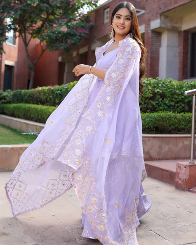 Crown Magic Gotapatti Sharara Set