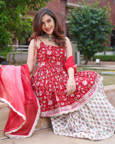 Beautiful #Red Colour Punjabi Suit Collection |2020|Red Colour Kurti Design|  - YouTube